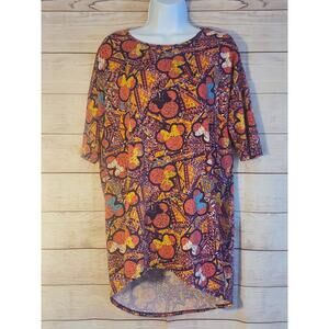 LuLaRoe Size M Disney Minnie Mouse Irma Tunic Womens